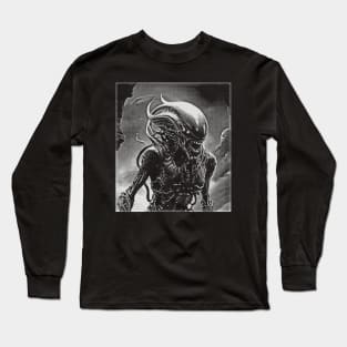 Extraterrestrial Creature - The Xenomorph Long Sleeve T-Shirt